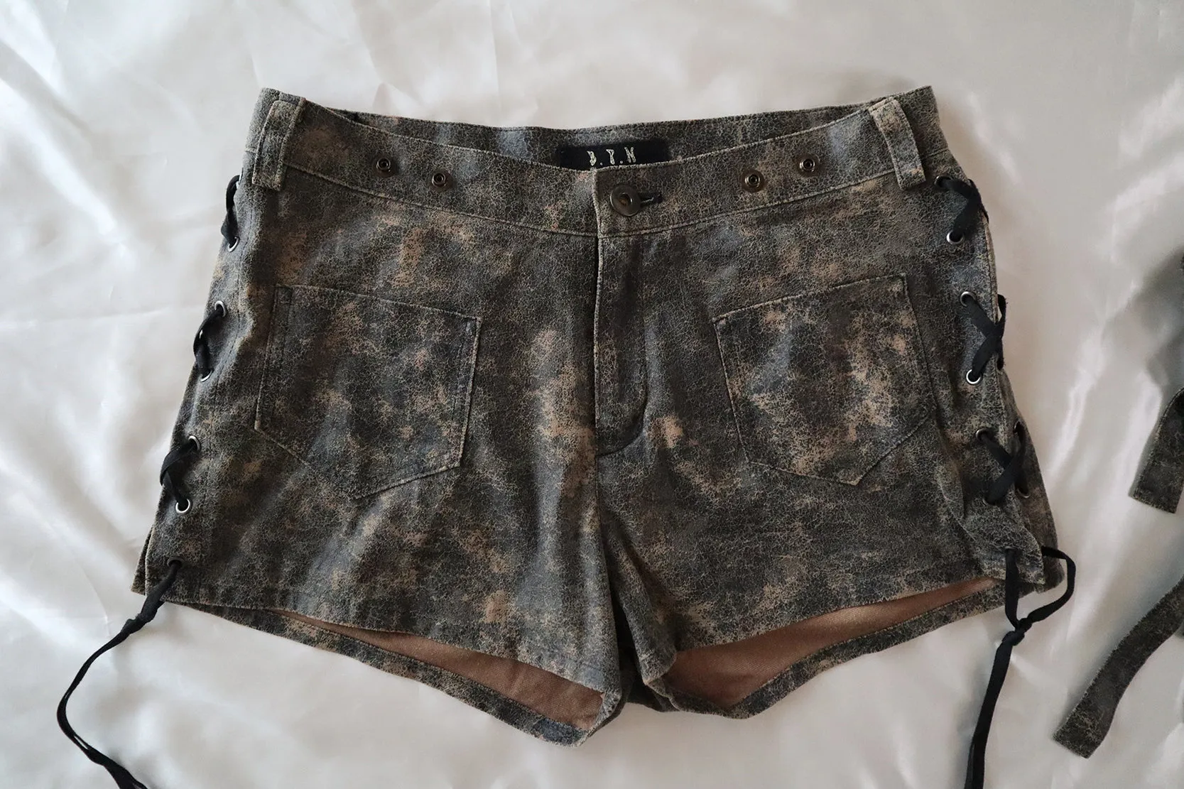 ☩ BPN ☩ POST APOCALYPTIC SKIRT LAYERED PANTS ☩