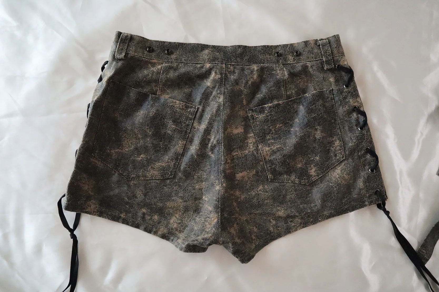 ☩ BPN ☩ POST APOCALYPTIC SKIRT LAYERED PANTS ☩