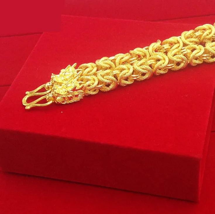 24" Gold Filled Byzantine link Necklace