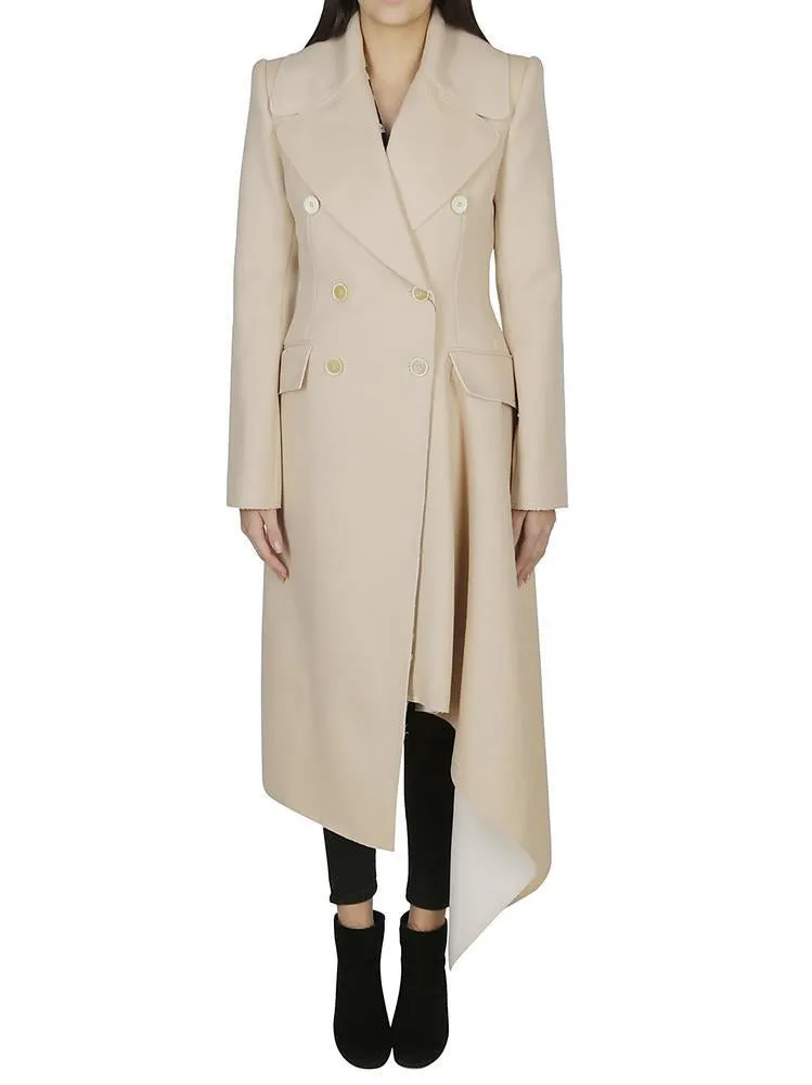 Alexander McQueen Asymmetric Coat