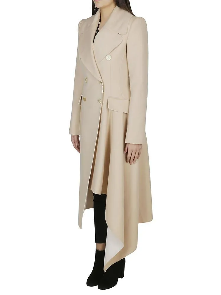 Alexander McQueen Asymmetric Coat