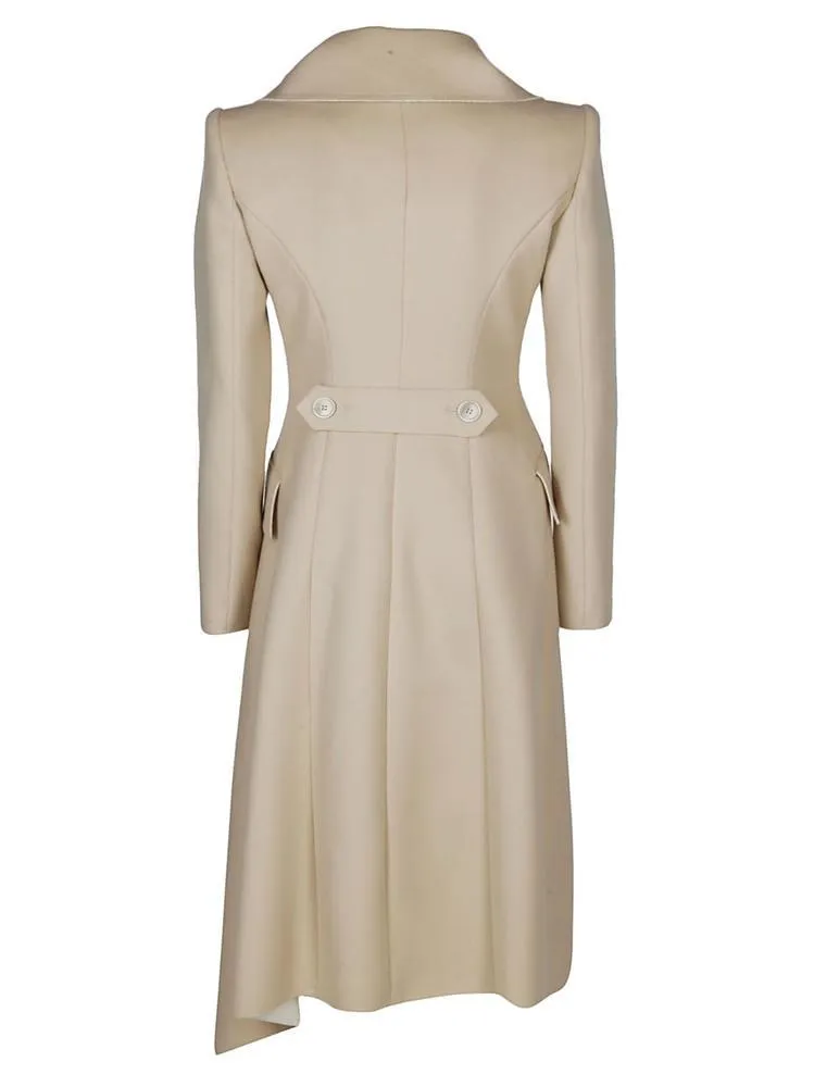 Alexander McQueen Asymmetric Coat