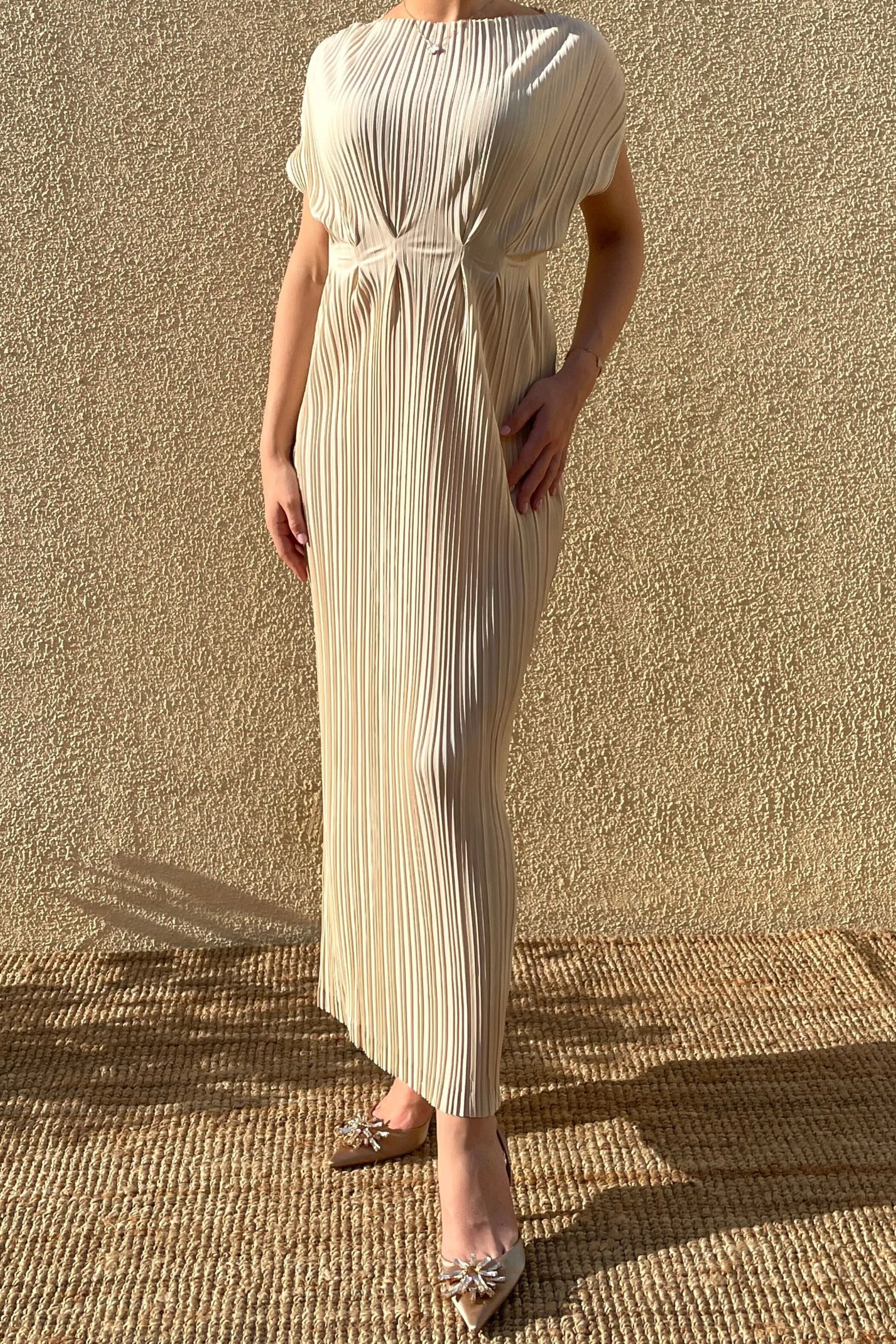 Annisa Pleated Dress