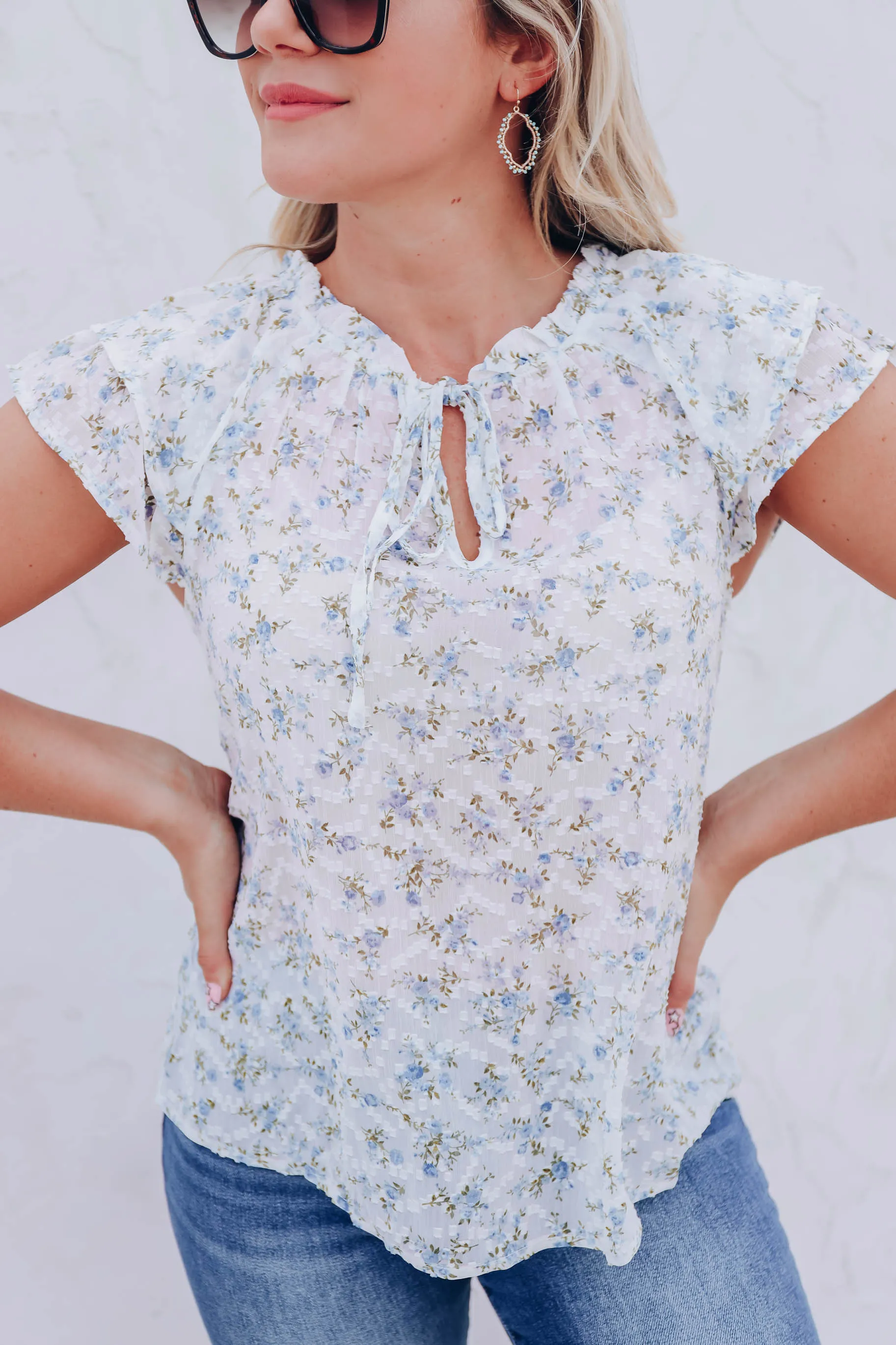 Beauty and Grace Floral Blouse
