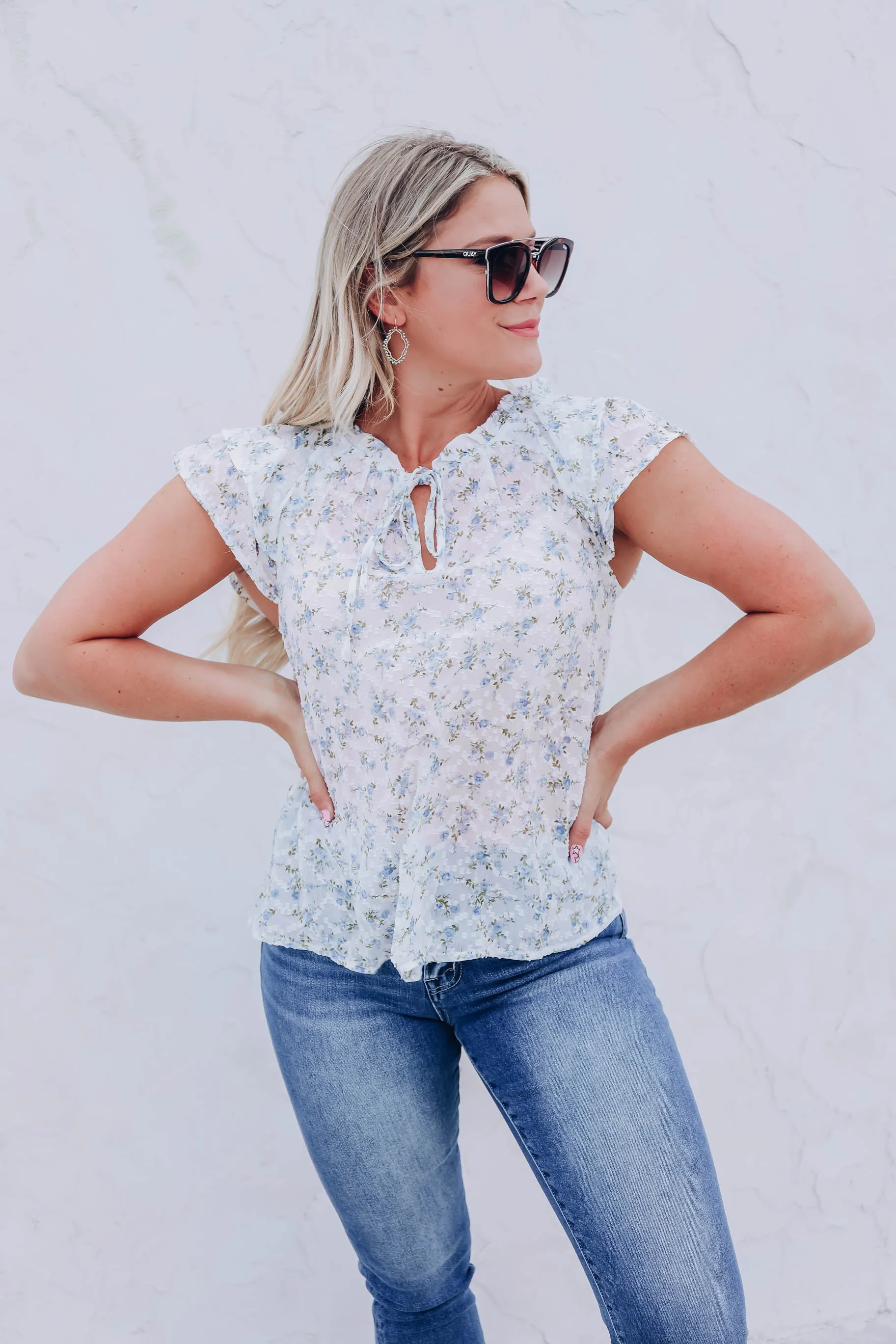 Beauty and Grace Floral Blouse