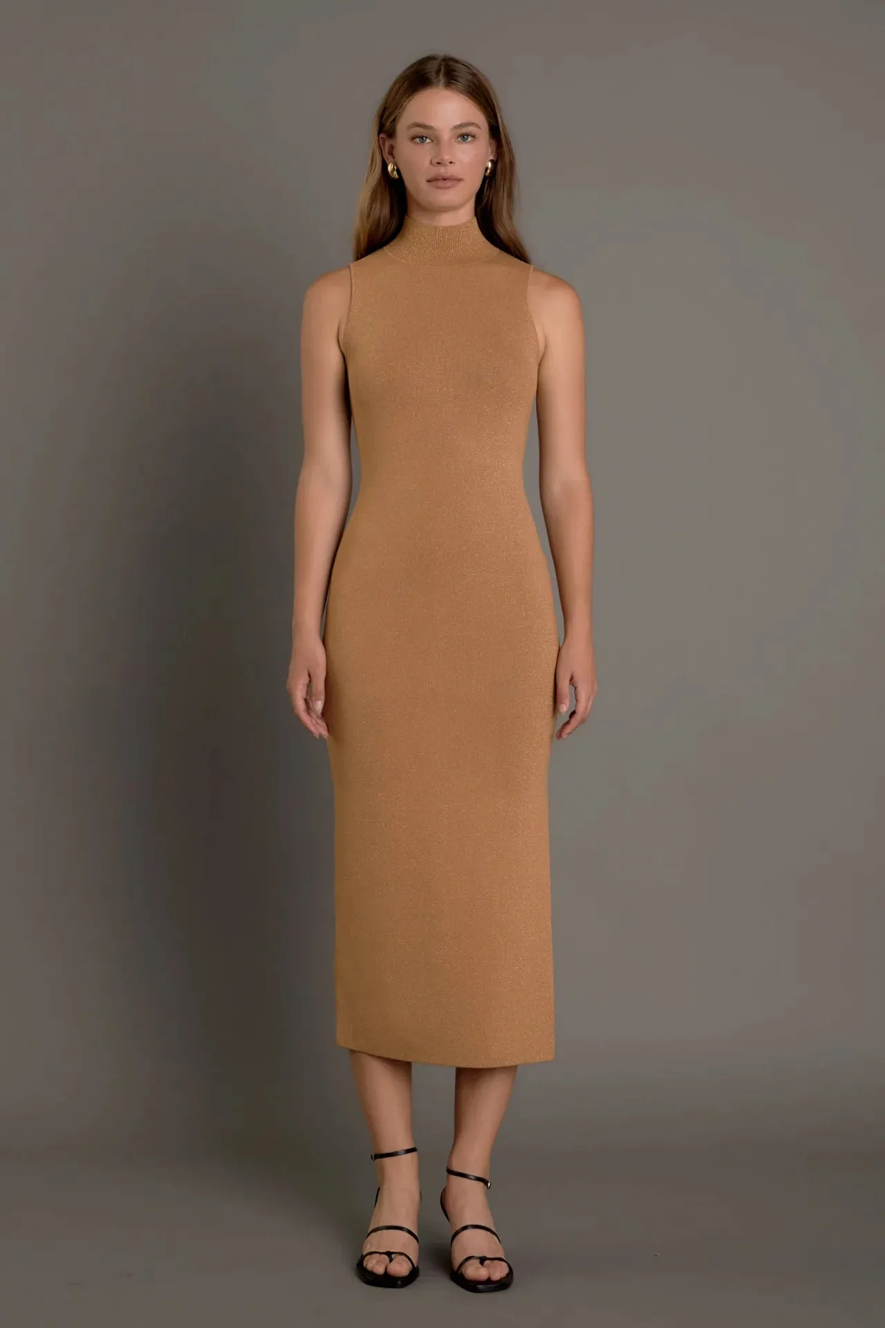 Camel Birdie Dress