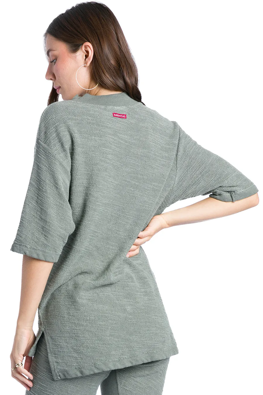 Double Scoop Slouchy Pullover