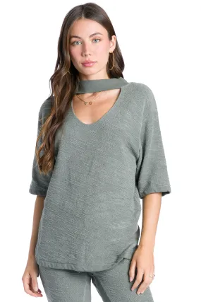 Double Scoop Slouchy Pullover