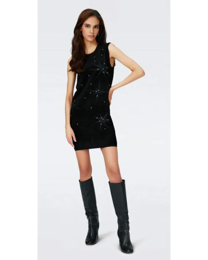 DVF Claudina Knit Jacquard Dress