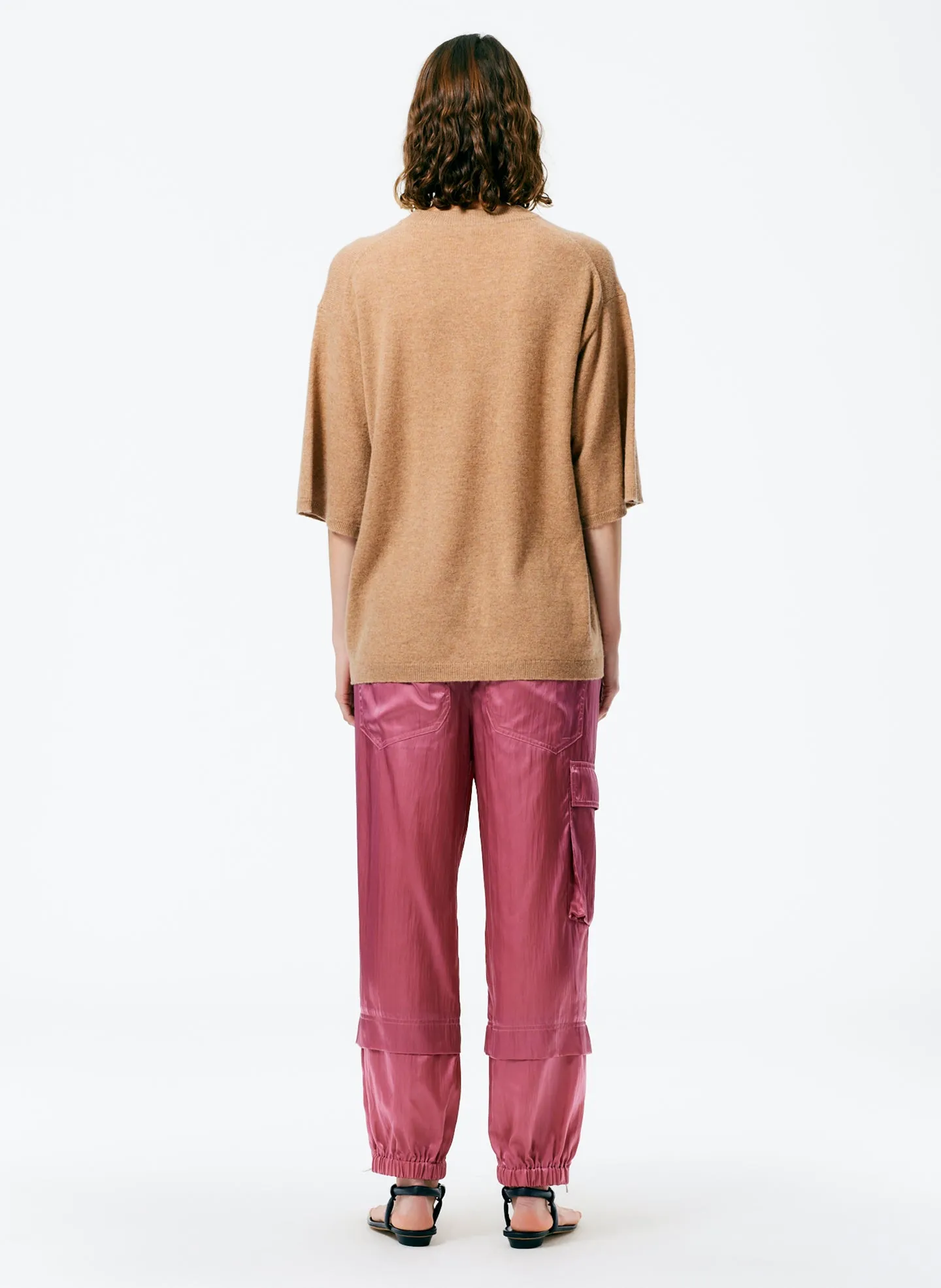 Feather Weight Cashmere Oversized Easy T-Shirt