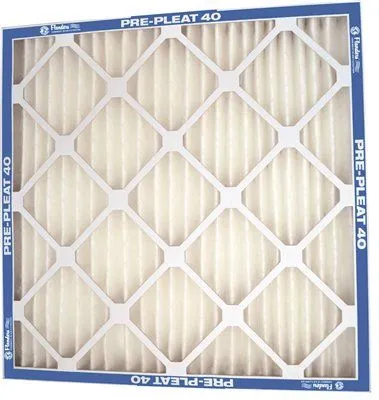 Flanders Merv 13 Pre-Pleat 40 M13 Air Filter Synthetic 24X24X2 Inch  12 Per Case