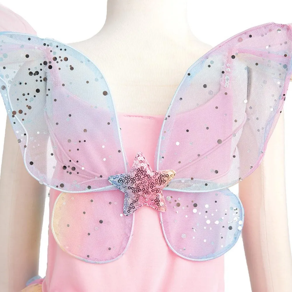 Great Pretenders Rainbow Fairy Dress & Wings