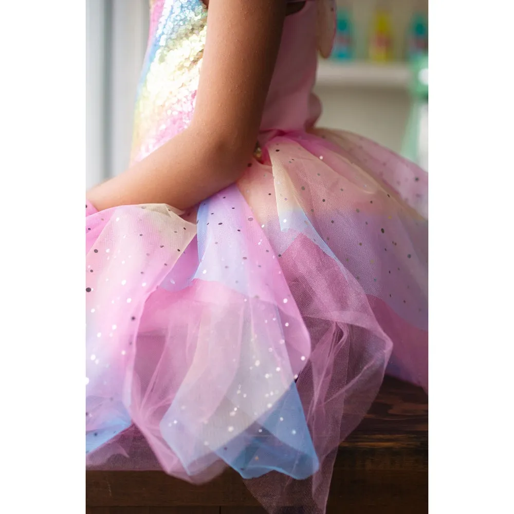 Great Pretenders Rainbow Fairy Dress & Wings