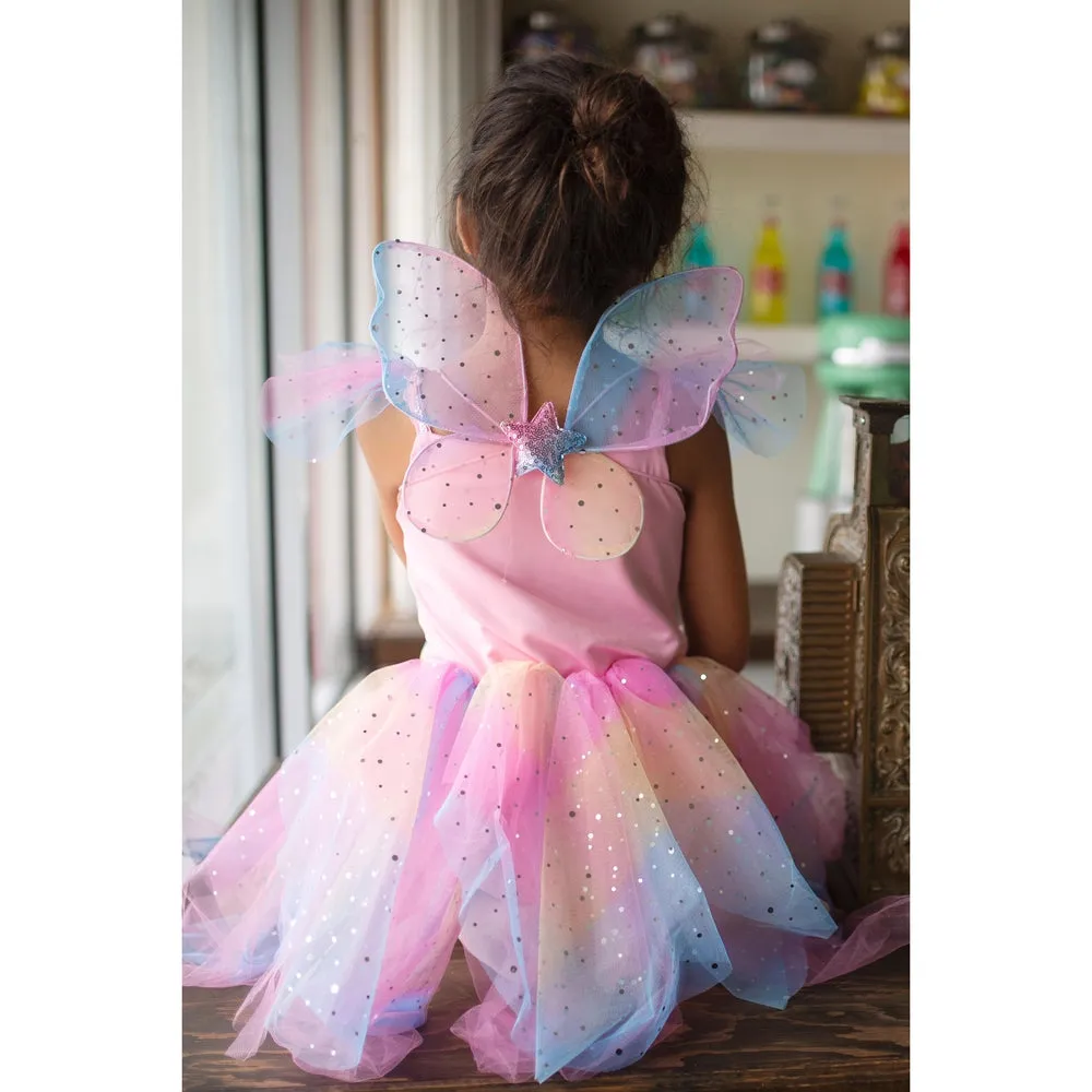 Great Pretenders Rainbow Fairy Dress & Wings