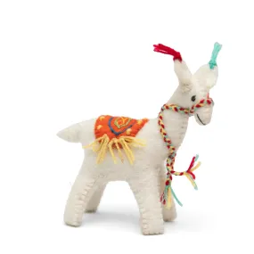 Handcrafted Magic: The Llama Felt Toy for Endless Fun - 5 pcs