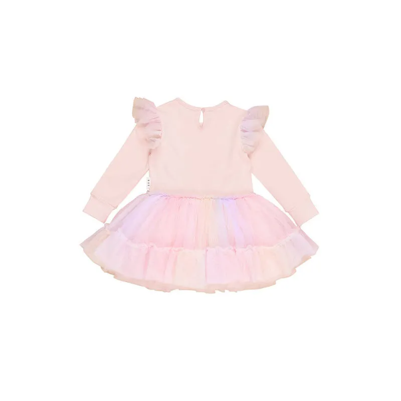 Huxbaby Loveheart Unicorn Ballet Dress