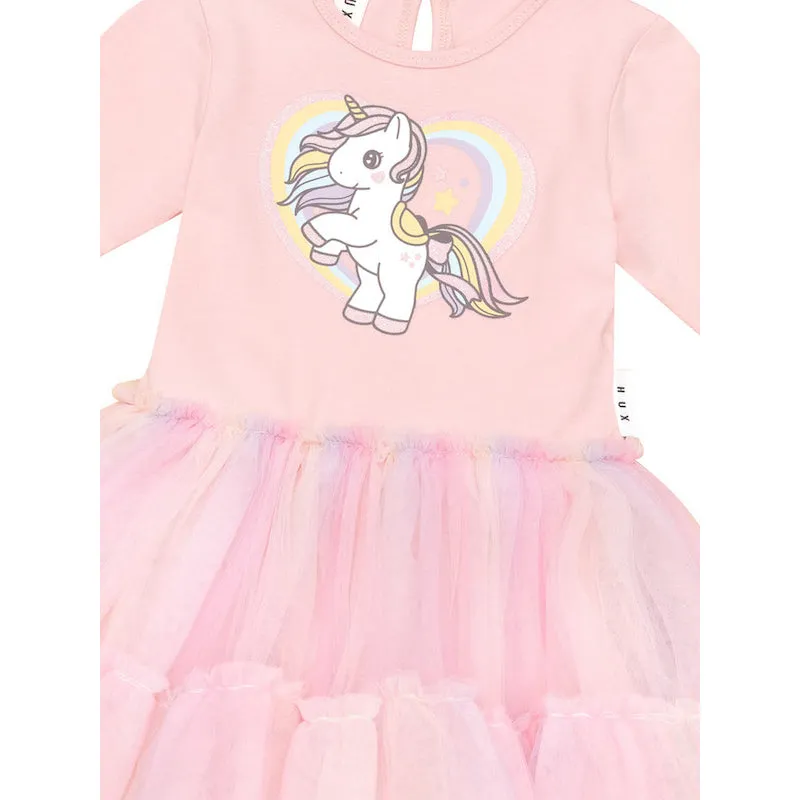 Huxbaby Rainbow Unicorn Ballet Dress