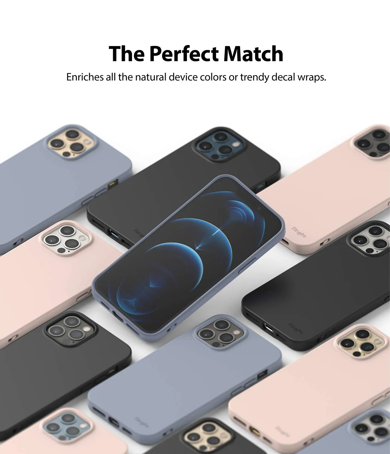 iPhone 12 Pro Max Back Cover Case | Air S - Pink Sand