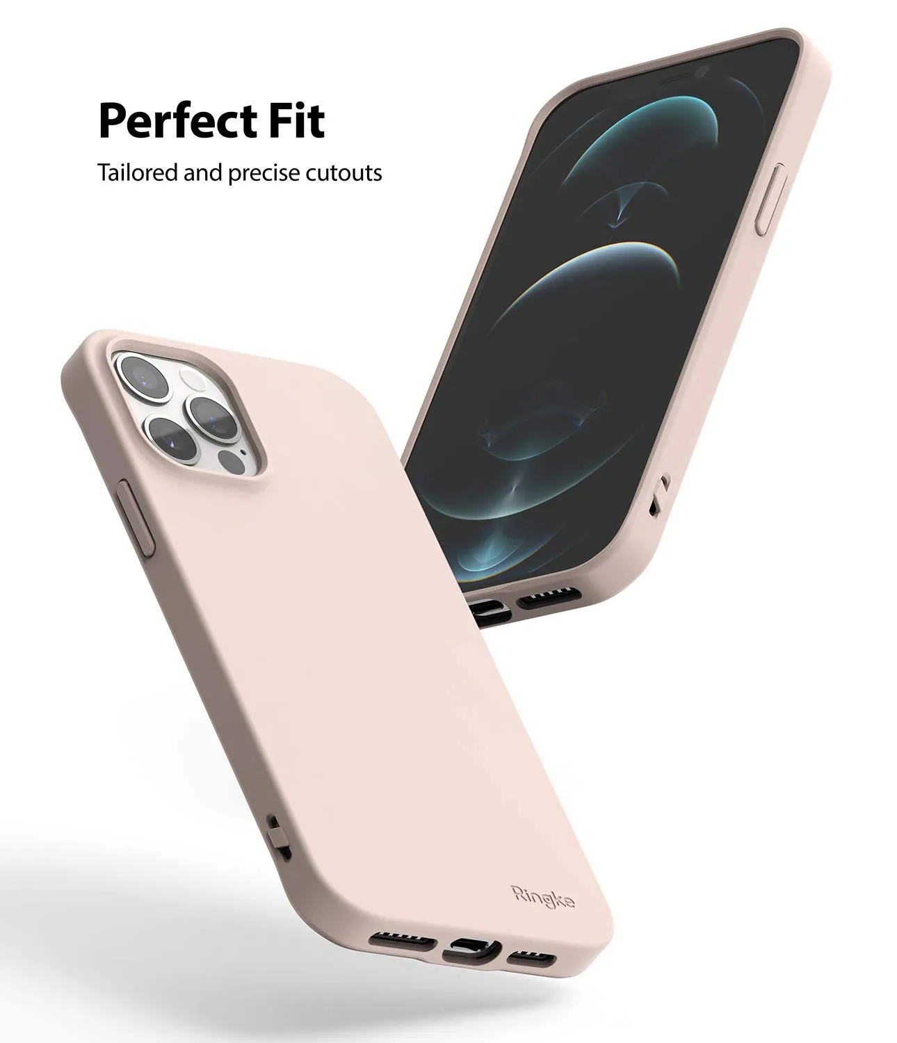 iPhone 12 Pro Max Back Cover Case | Air S - Pink Sand