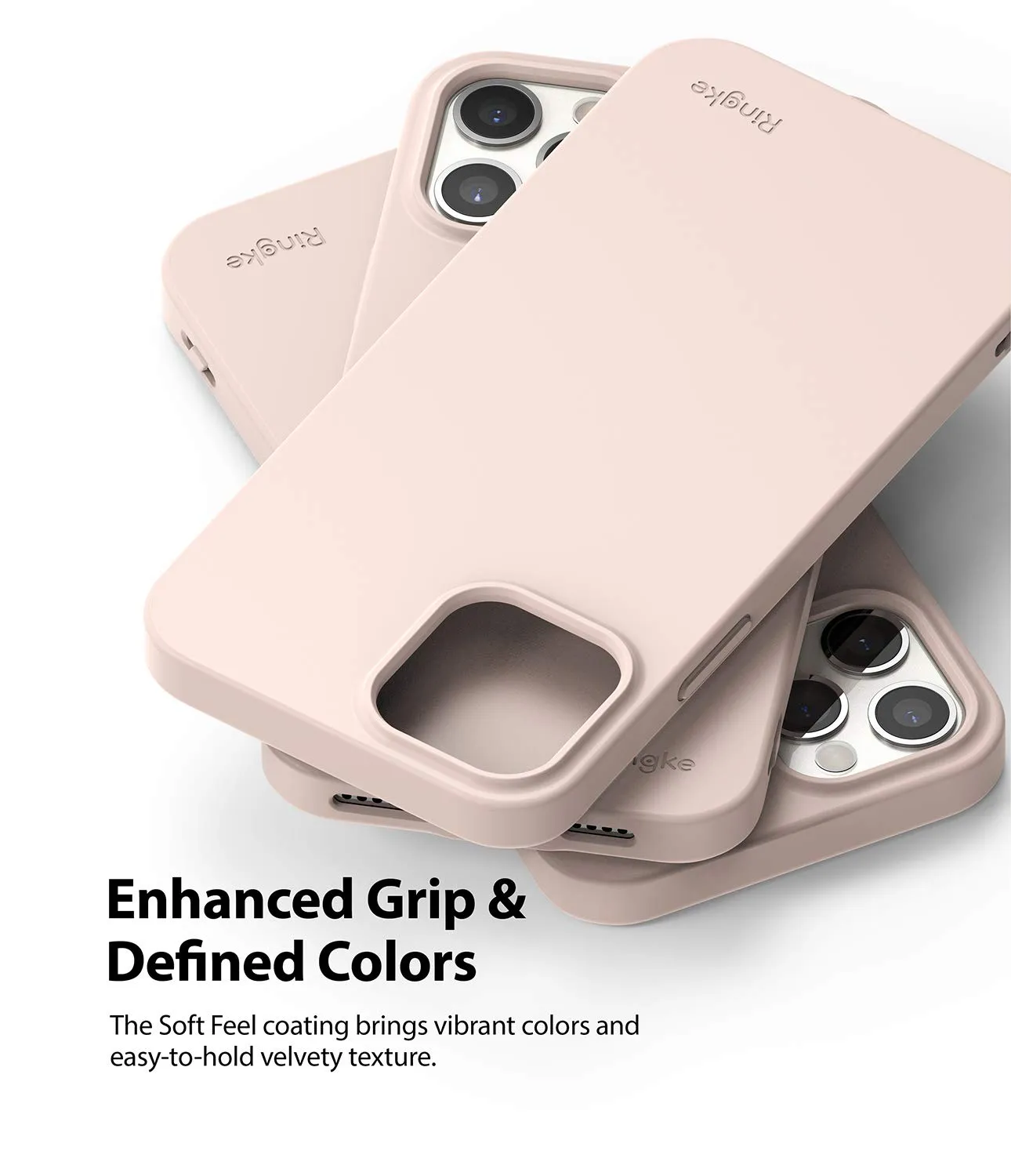 iPhone 12 Pro Max Back Cover Case | Air S - Pink Sand