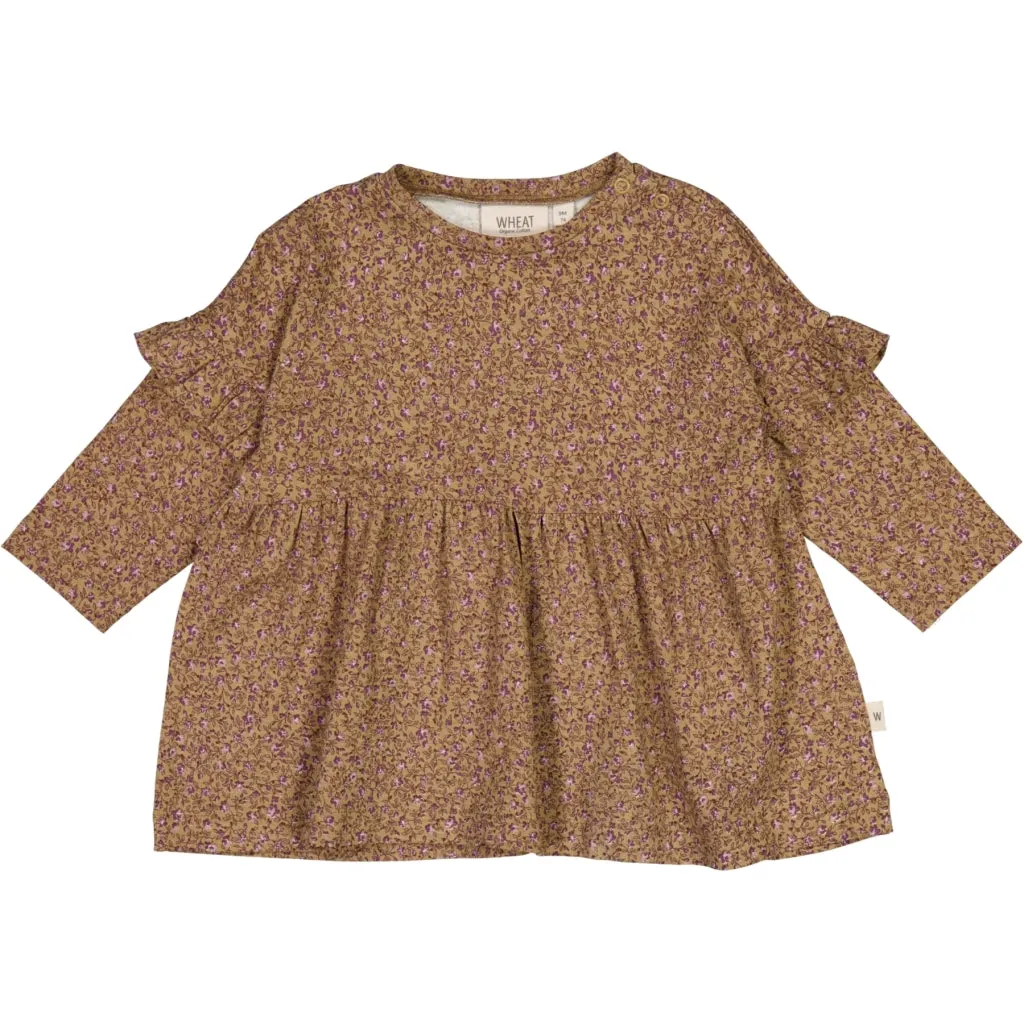 Jersey Dress Lilja - hazel flowers