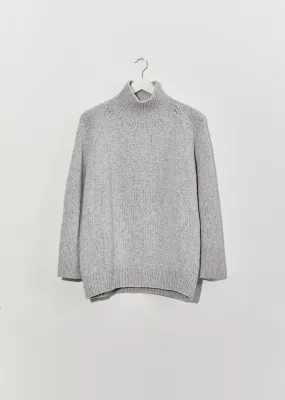 Jil Cashmere Sweater — Grey Melange