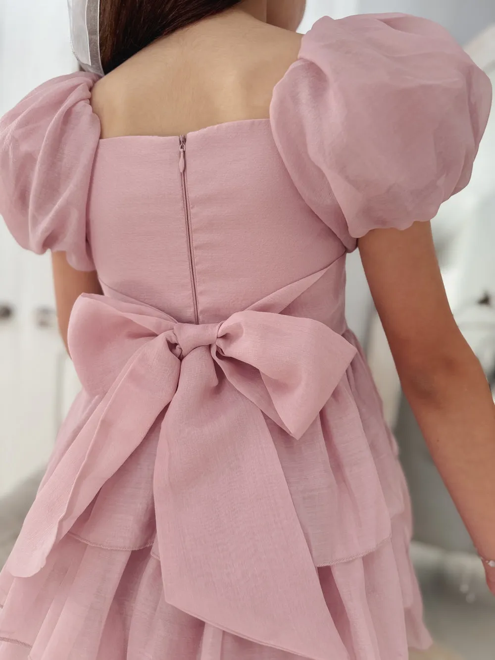 Josie Dusty Pink Girls Dress