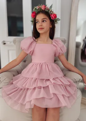 Josie Dusty Pink Girls Dress