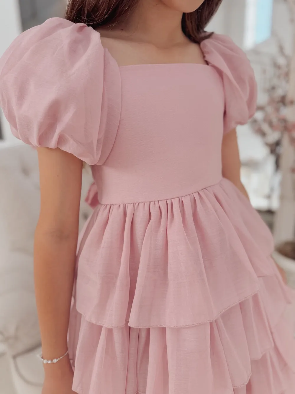 Josie Dusty Pink Girls Dress