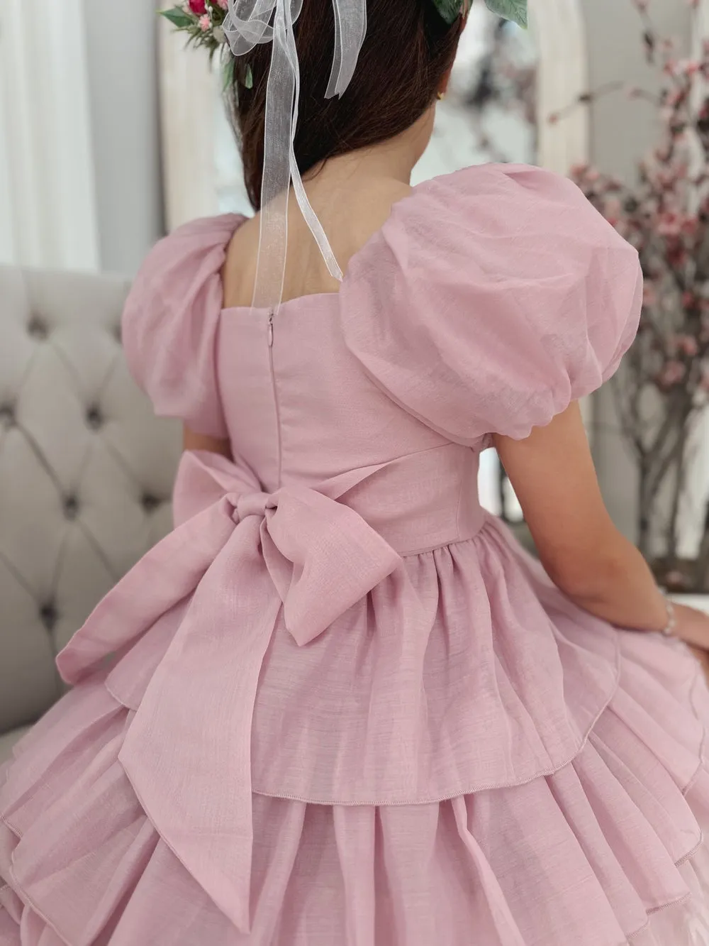 Josie Dusty Pink Girls Dress