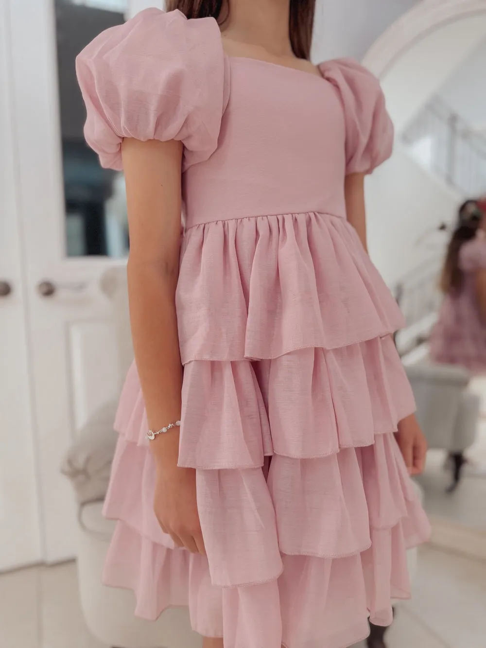 Josie Dusty Pink Girls Dress