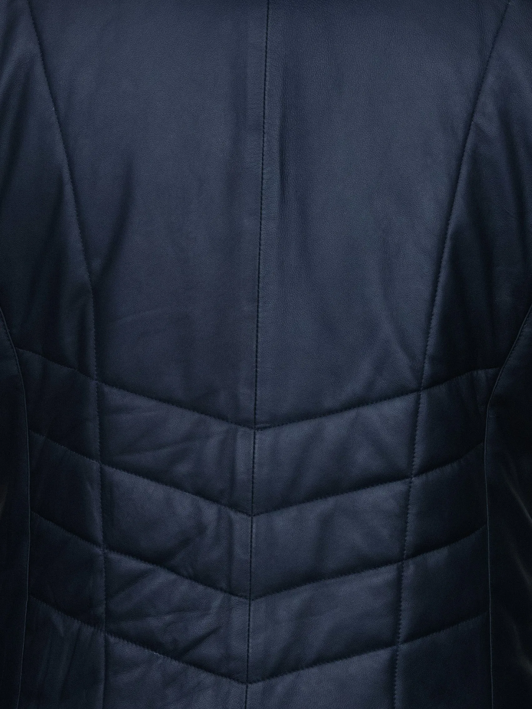 Leather Pads Navy