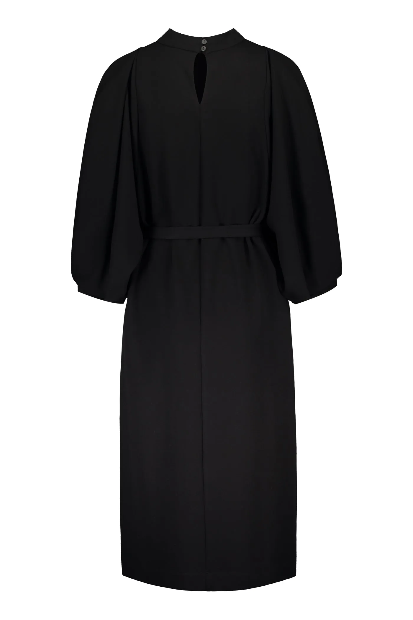 Liberty Puff Sleeve Dress Black