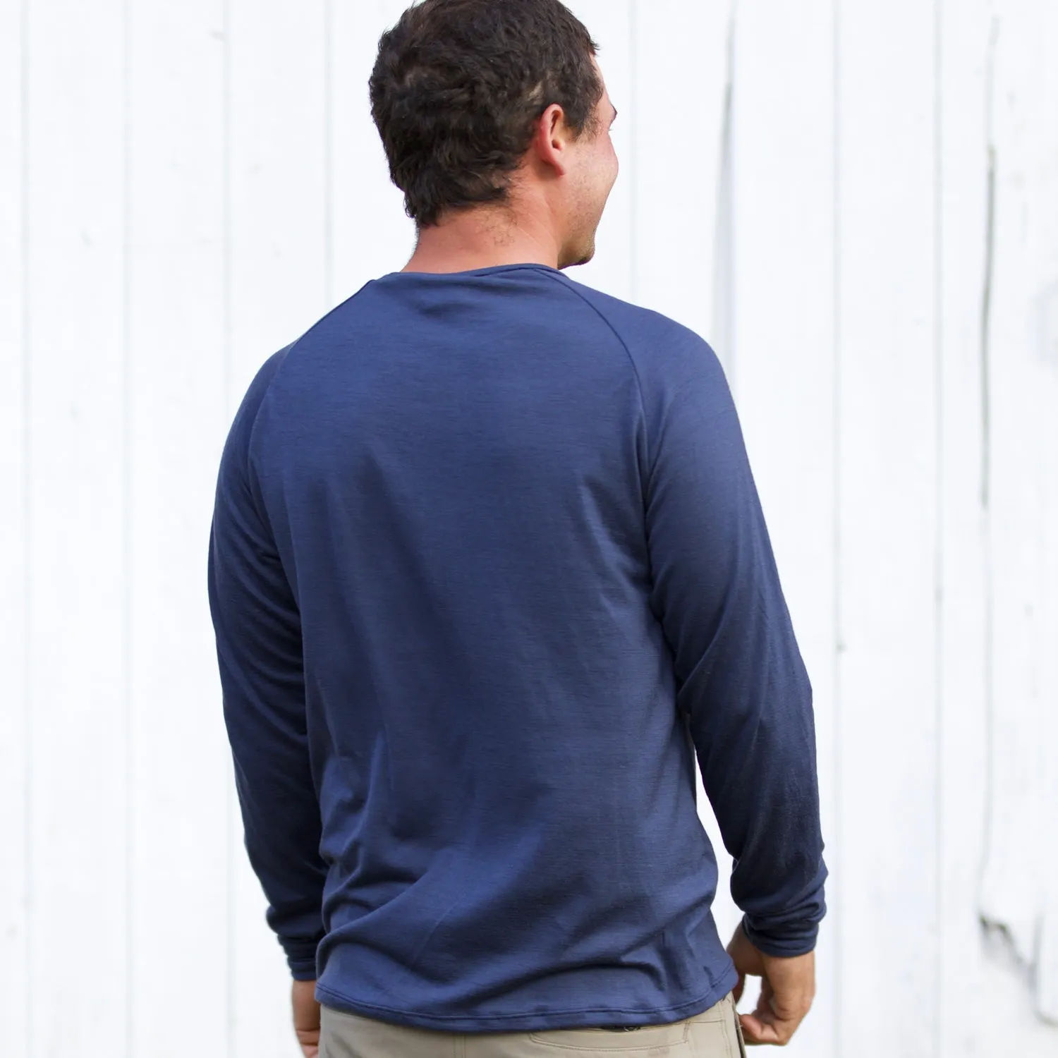 Merino Wool Men's Tinden Shirt ~ Long Sleeve