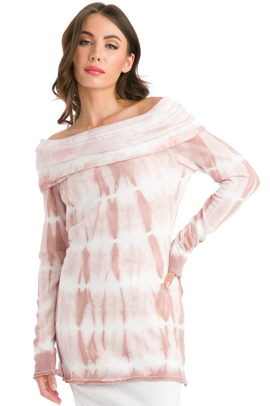 Off Shoulder Sweatshirt Pullover