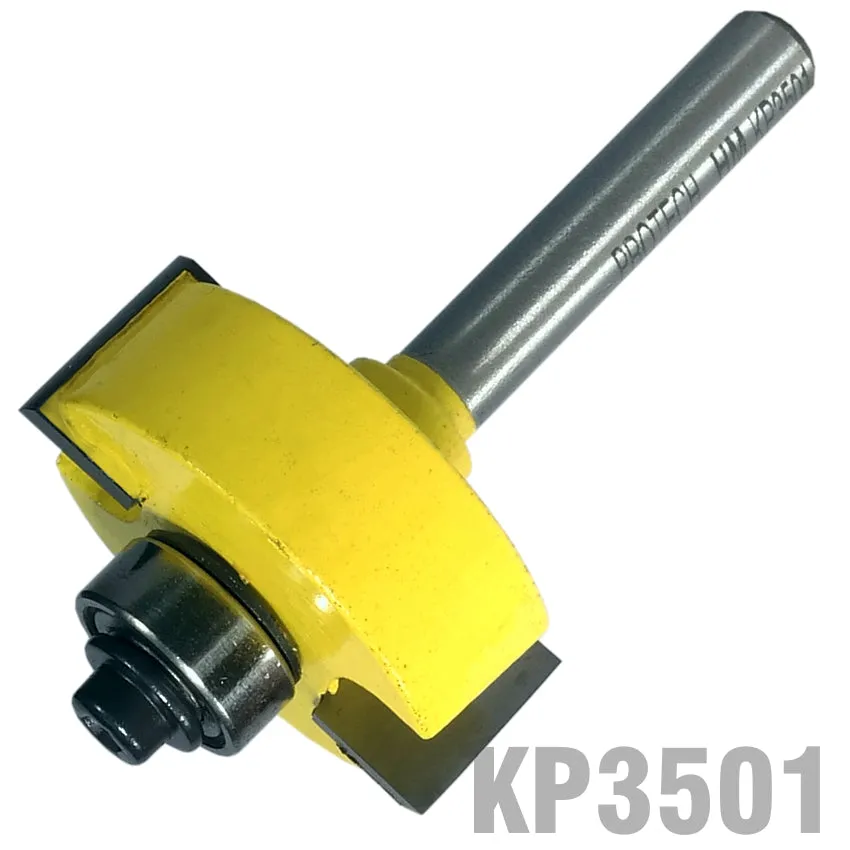 PRO-TECH RABBETING BIT 1 1/4' X 1/2' DEPTH  1/4'SHANK KP3501