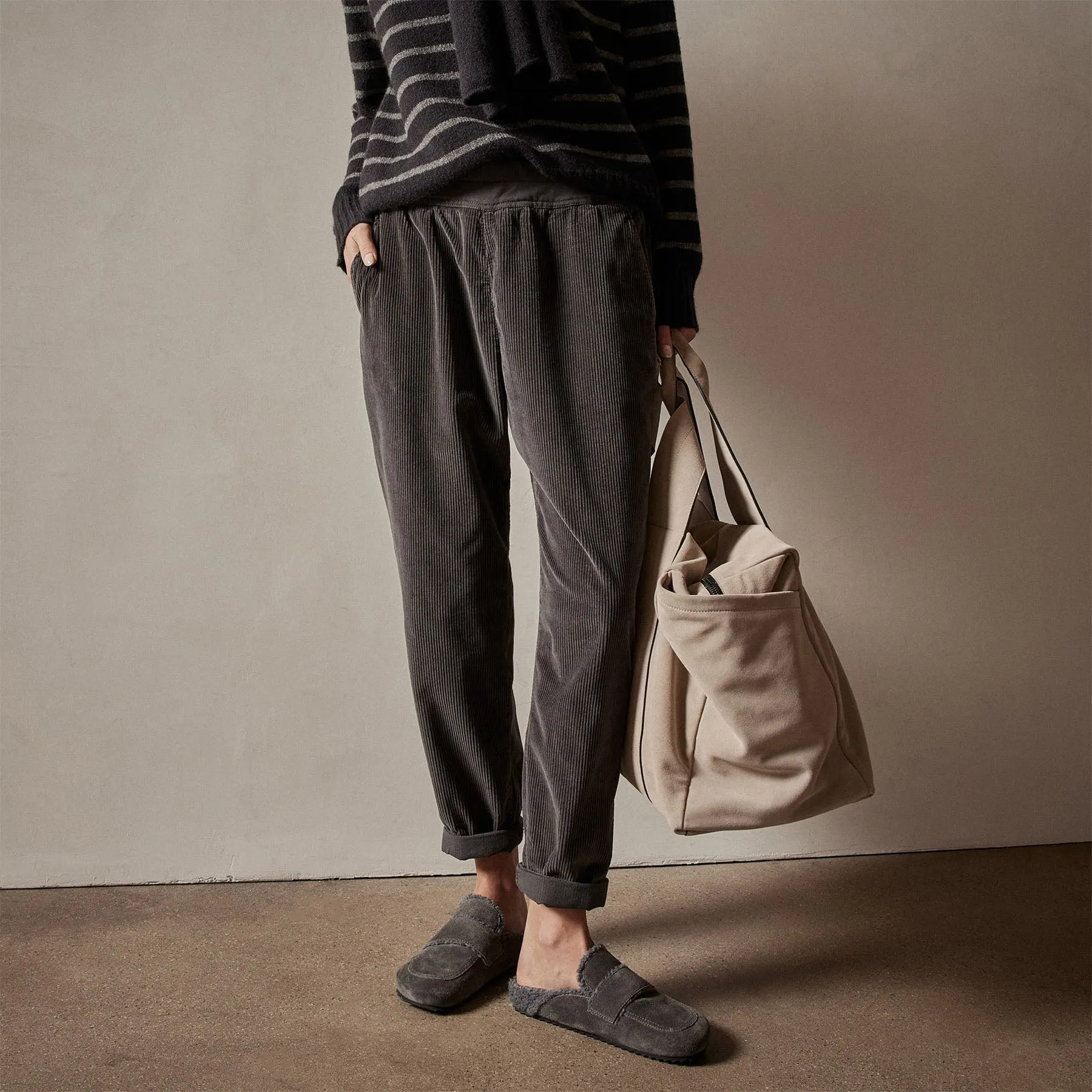 Relaxed Fit Corduroy Pant - Magma Pigment