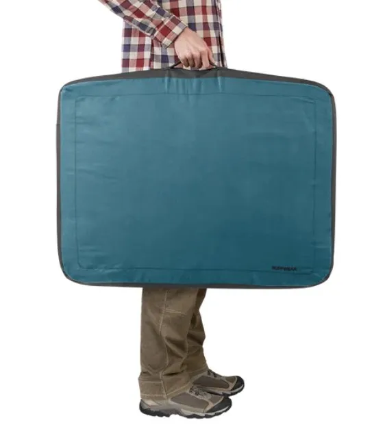 Ruffwear Urban Sprawl™ Two-Sided Soft & Firm Dog Bed With Handle (Trailhead Brown)