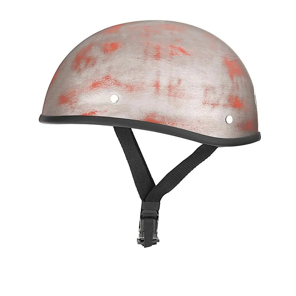 Smallest Lightest SOA DOT Beanie Helmet / Rust