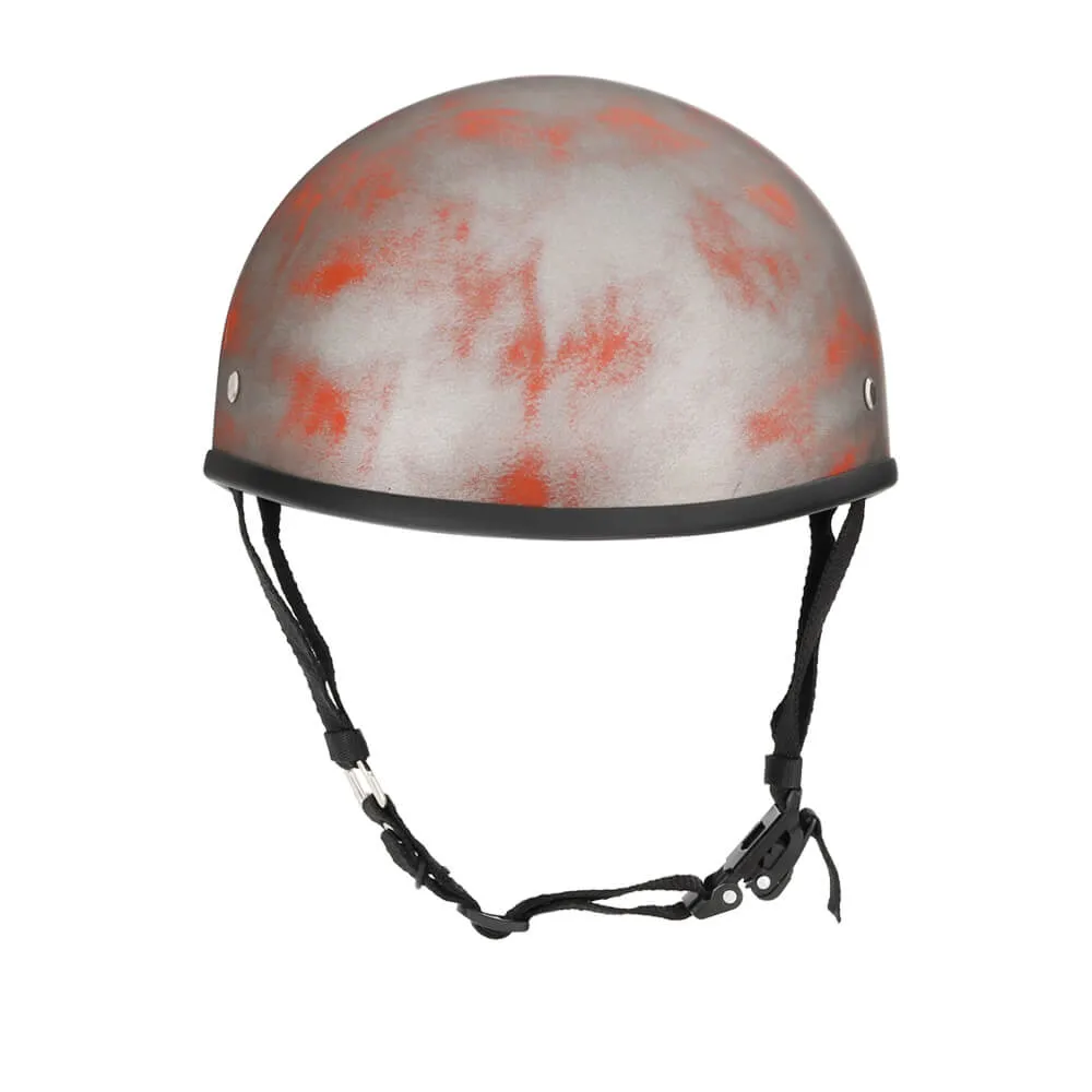 Smallest Lightest SOA DOT Beanie Helmet / Rust