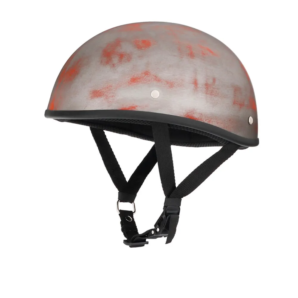 Smallest Lightest SOA DOT Beanie Helmet / Rust