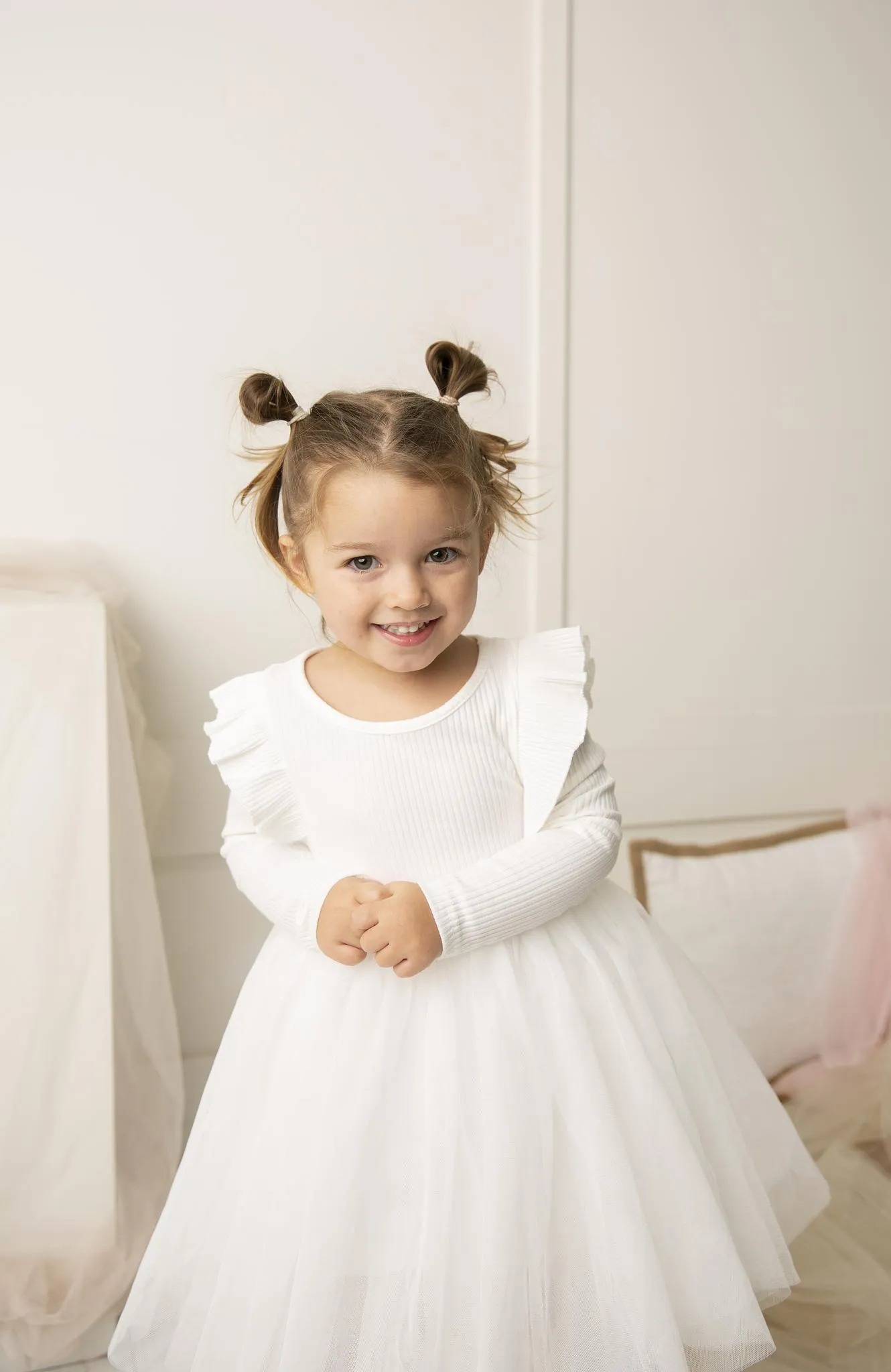 Sofia Frill Tutu - Cream