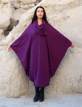 Super Cowl Aphrodite Below Knee Kaftan