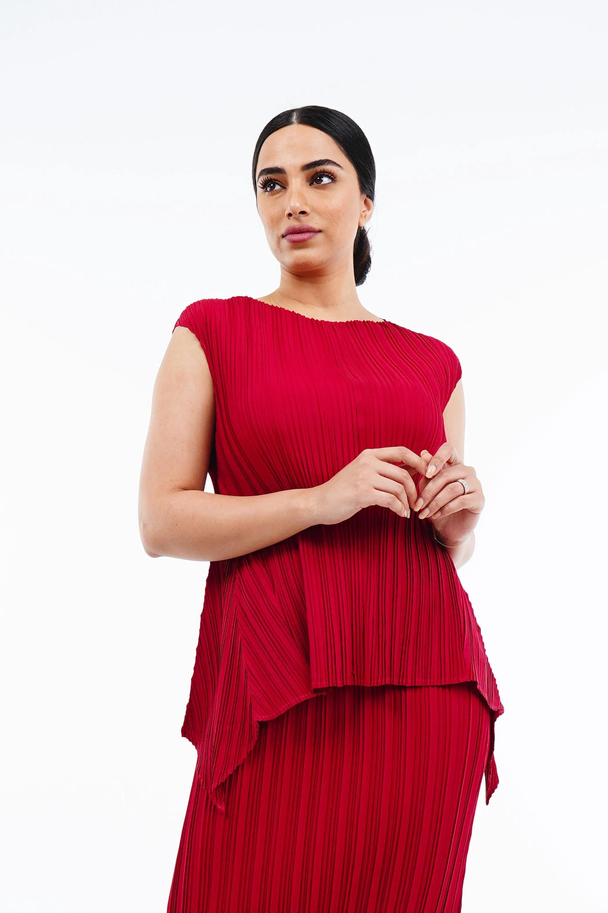 Taya Peplum Blouse Top