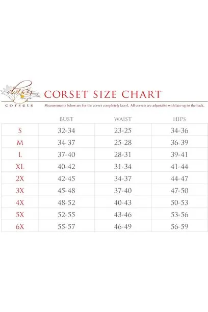 Top Drawer 5 PC Red Sequin Nurse Corset Costume