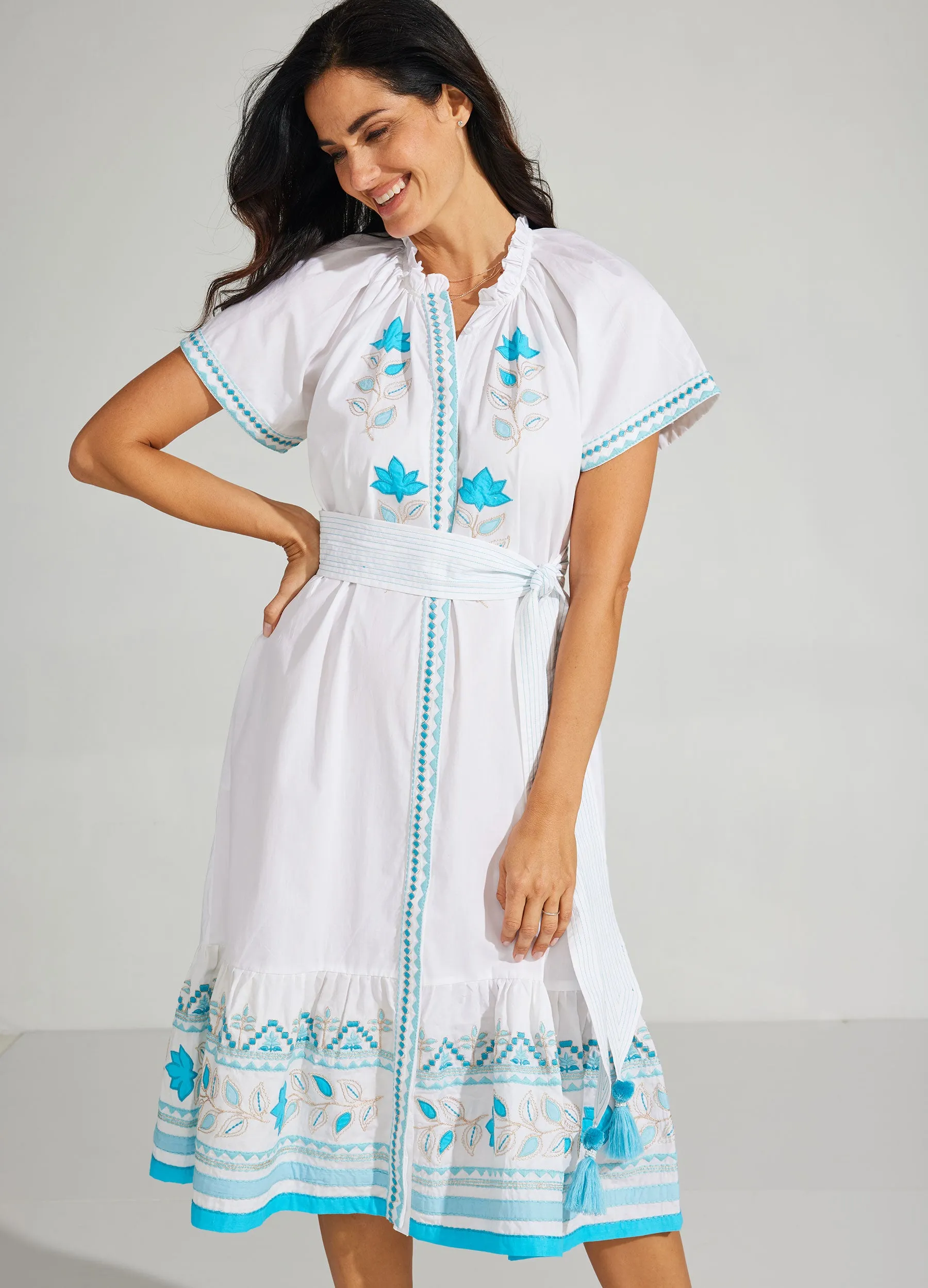 Tulips 44" Shirtdress
