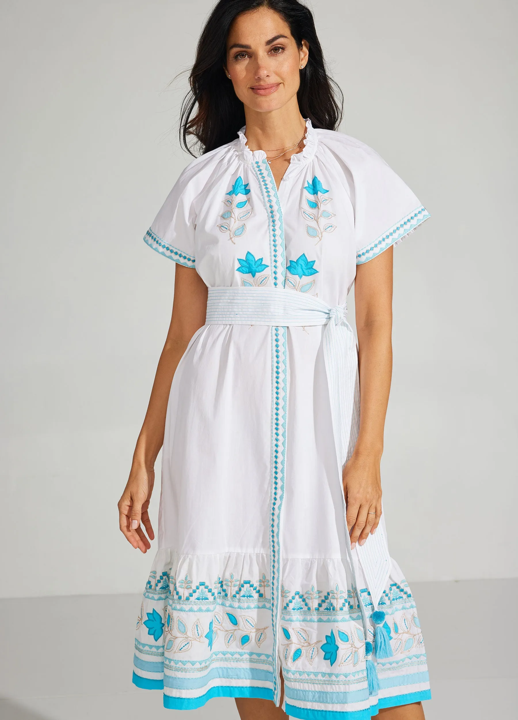 Tulips 44" Shirtdress