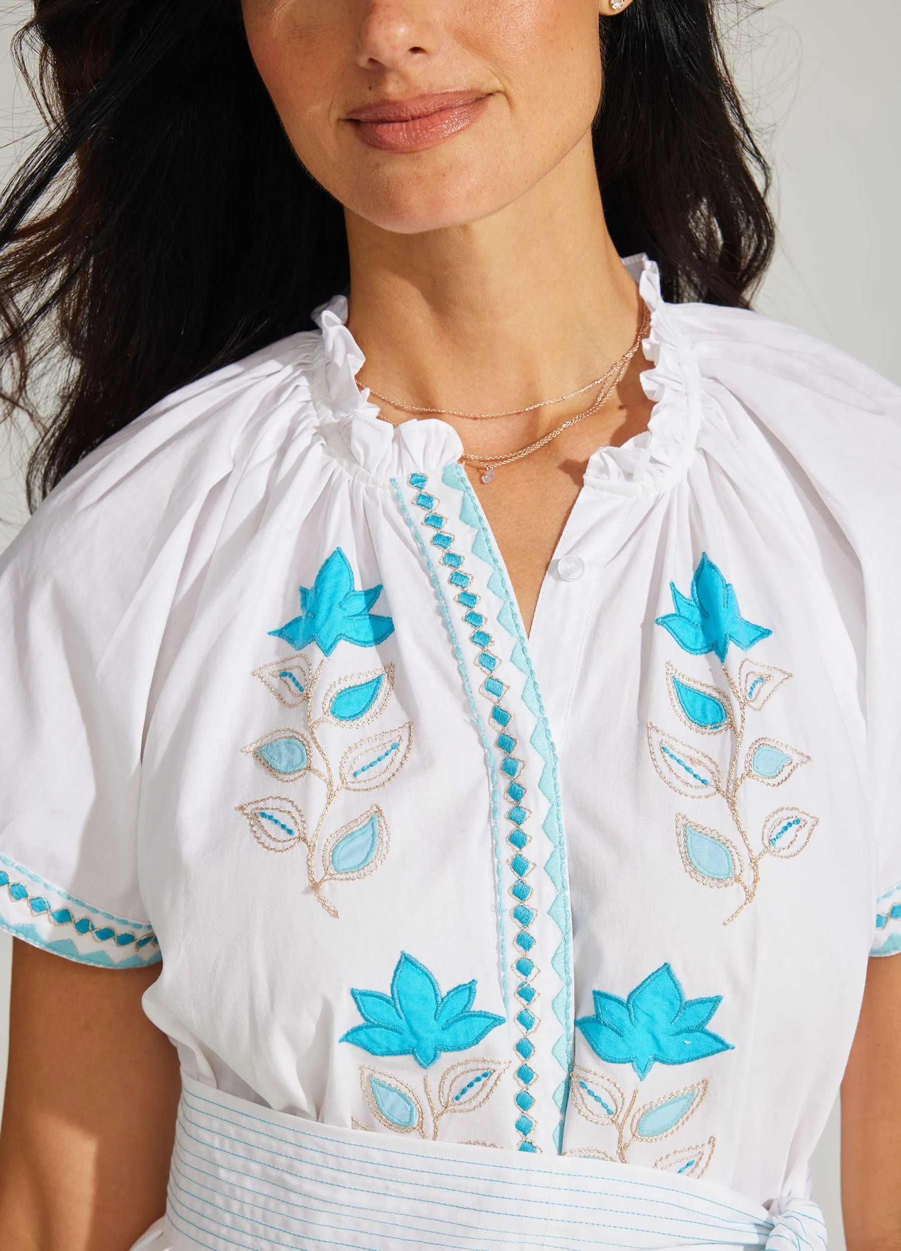 Tulips 44" Shirtdress