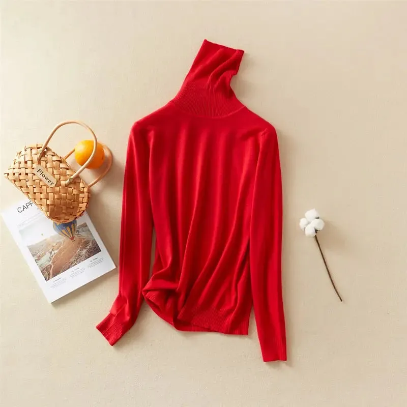 Turtleneck  Women Sweater