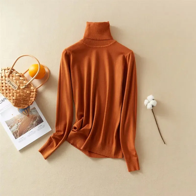 Turtleneck  Women Sweater